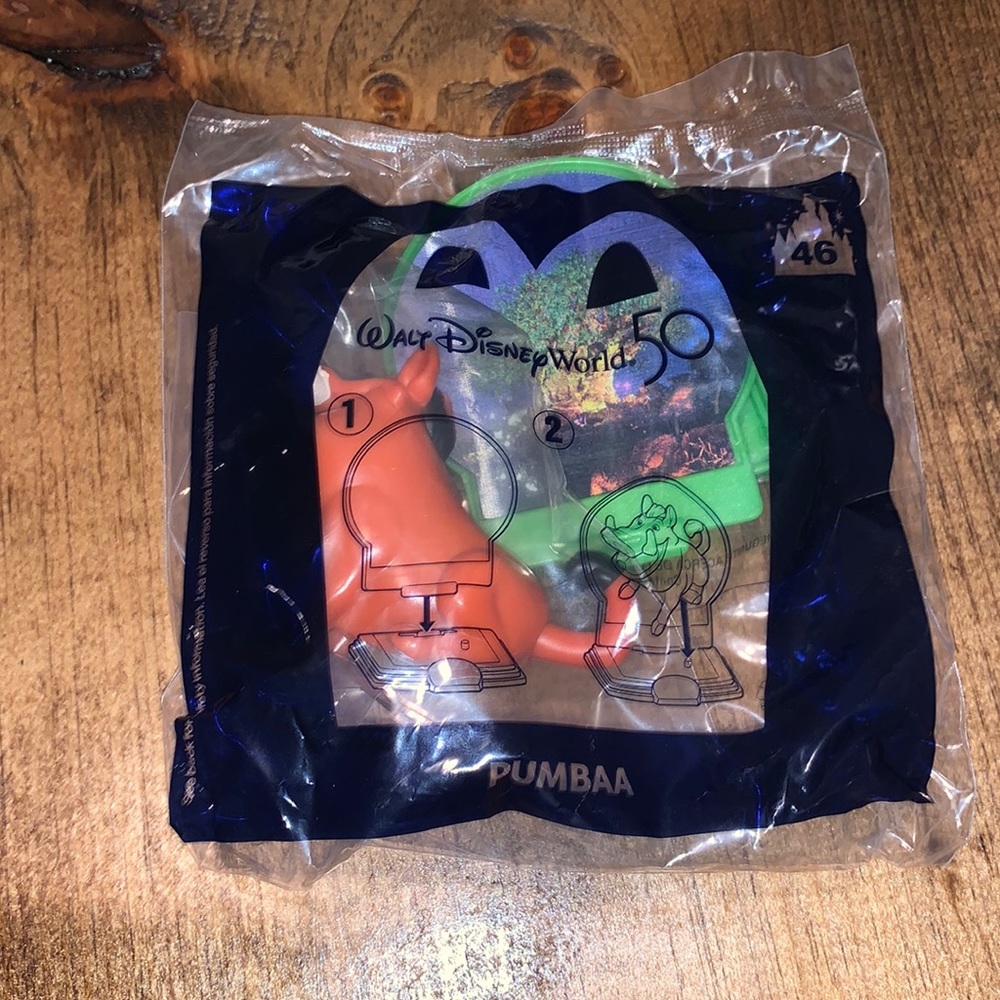 Disney World 50th Anniversary McDonald’s Happy Meal Toys (3 different toys)